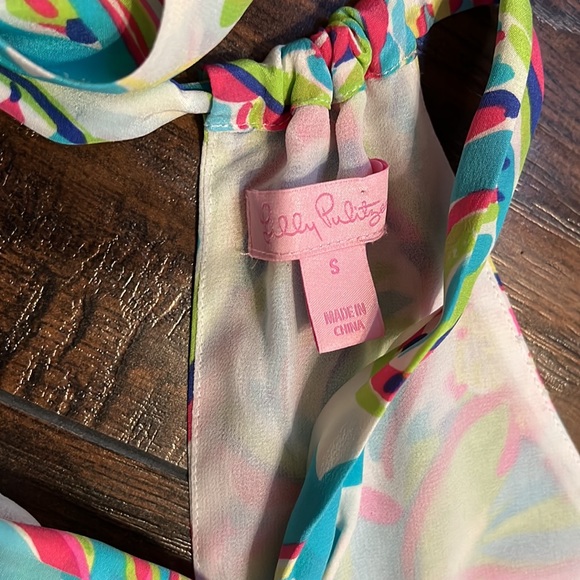 Lilly Pulitzer Cassandra Silk Top - Picture 5 of 10